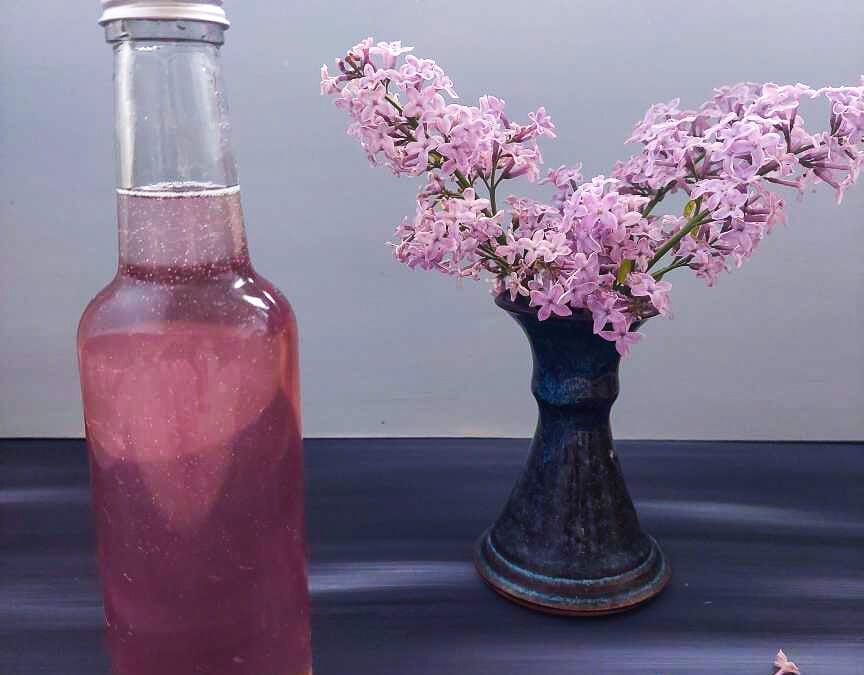 Lilac syrup