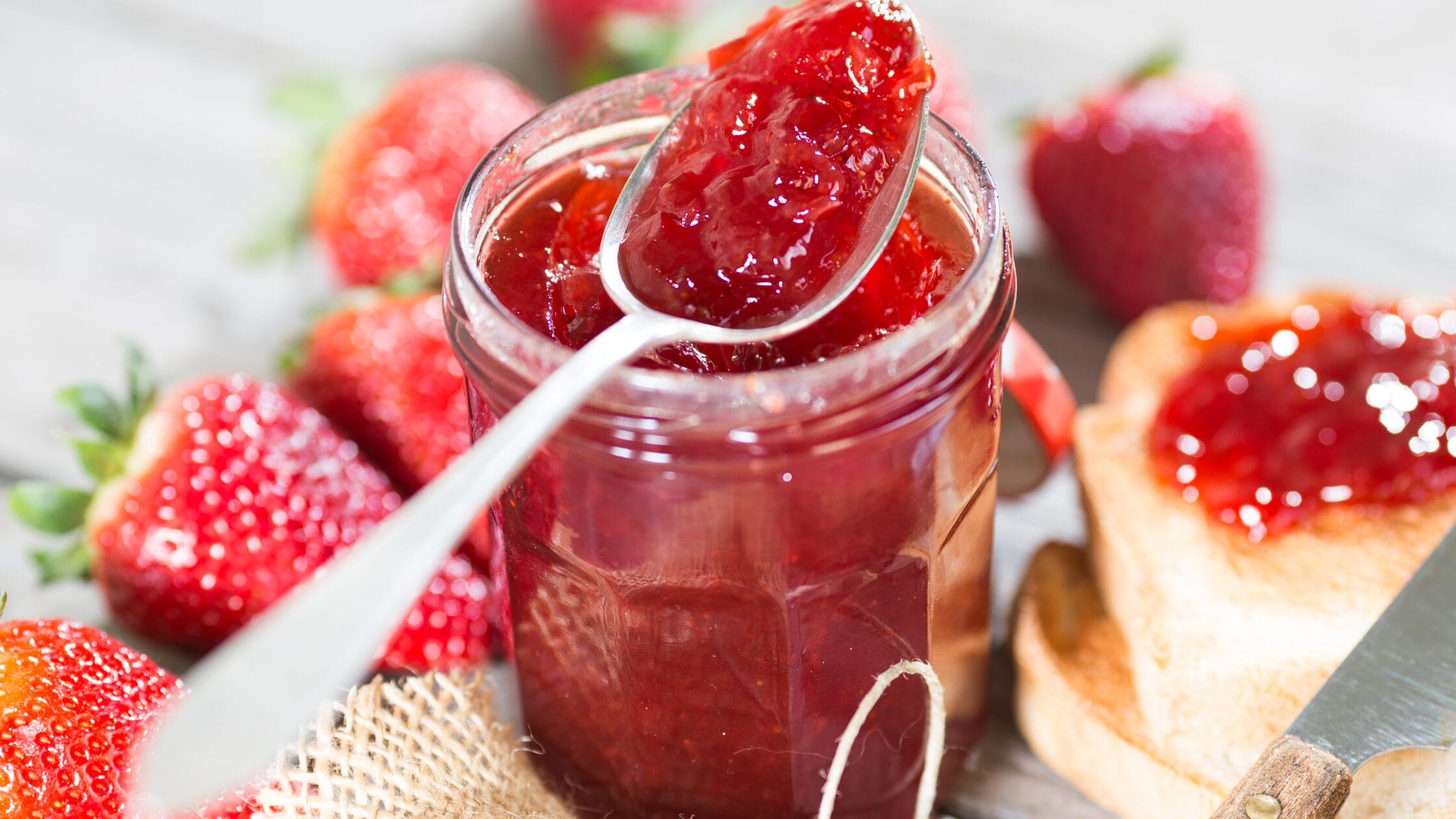 Classic strawberry jam