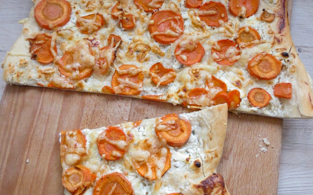 Carrot pizza recipe