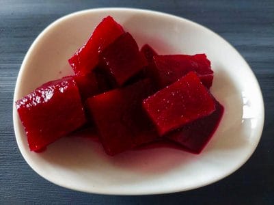 Pickled beetroots
