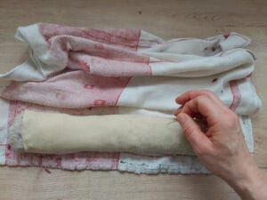 Prick the dough