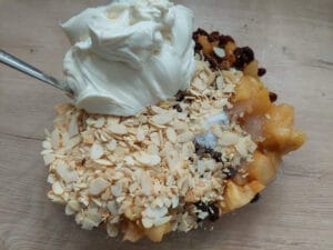 Ingredients for apple strudel